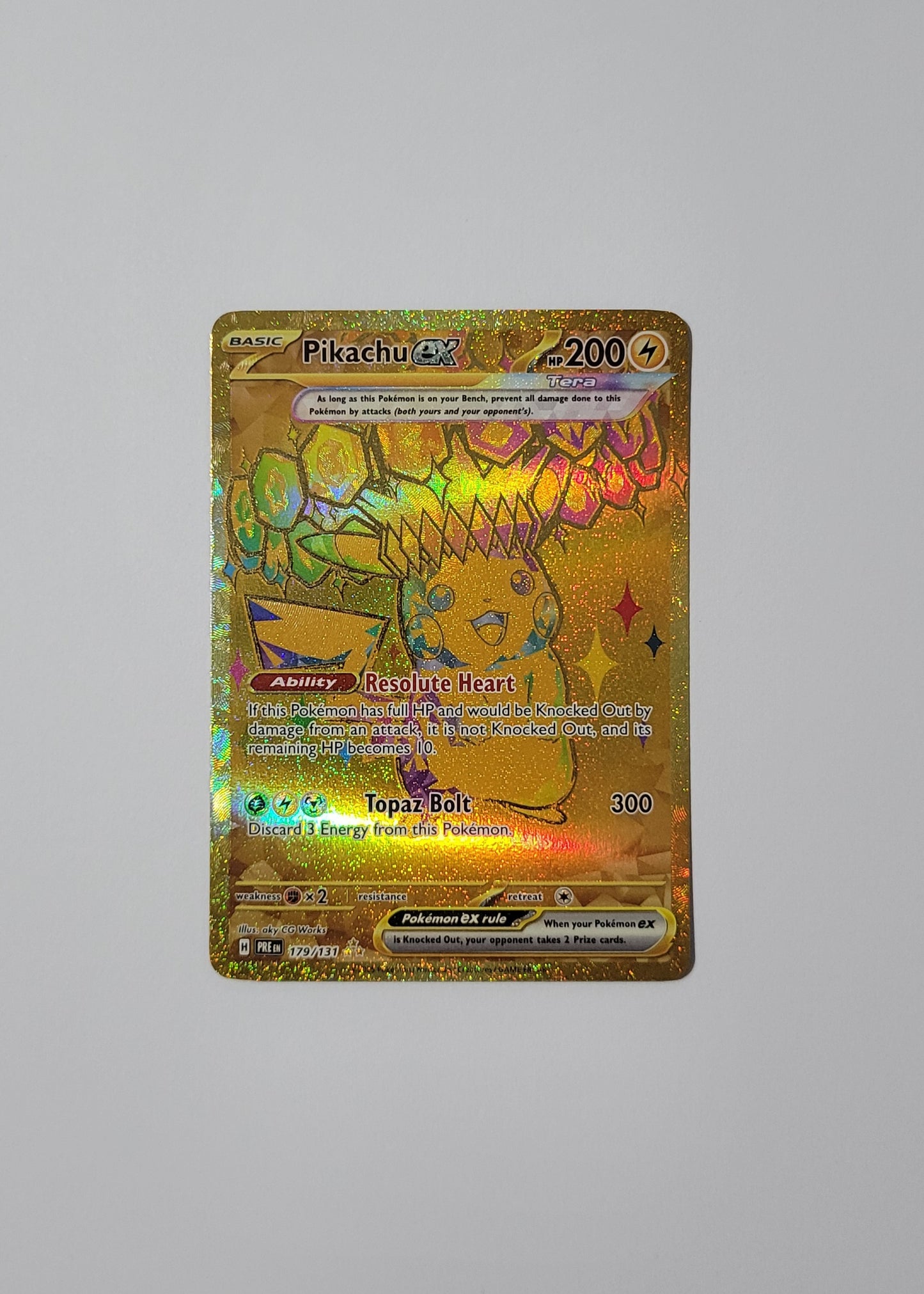 Pikachu ex 179/131 - Prismatic Evolutions