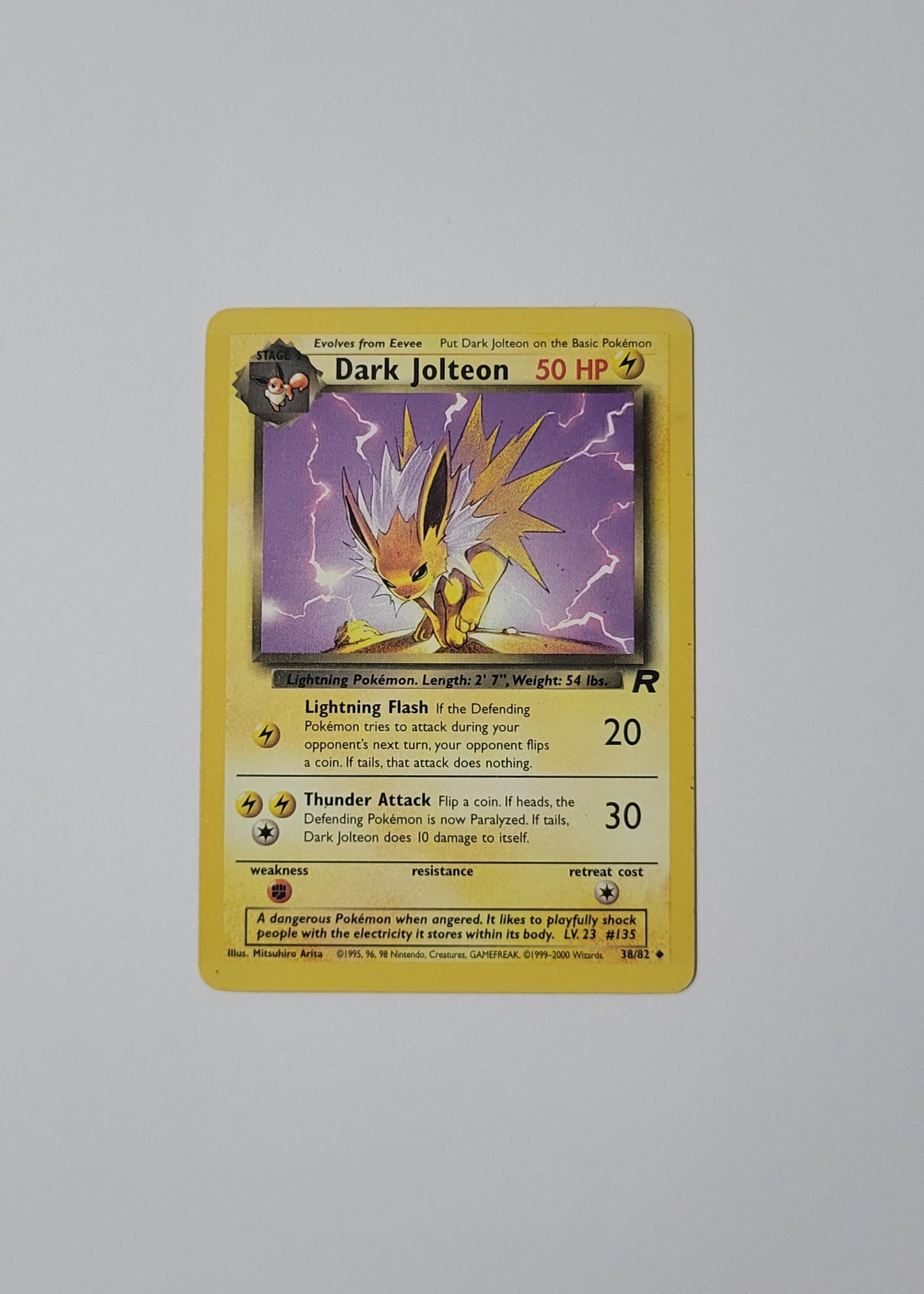 Dark Jolteon 38/82 - Team Rocket