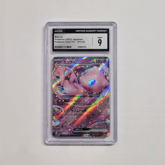 Mew ex 151/165 - 151 - CGC 9