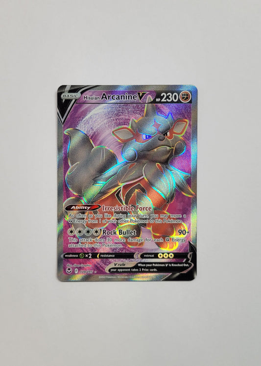 Hisuian Arcanine V 179/195 - Silver Tempest