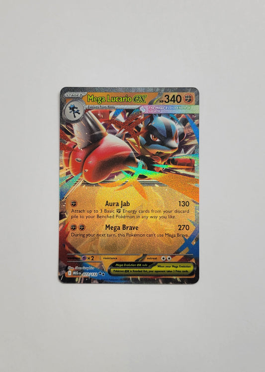Mega Lucario ex 077/132 - Mega Evolution