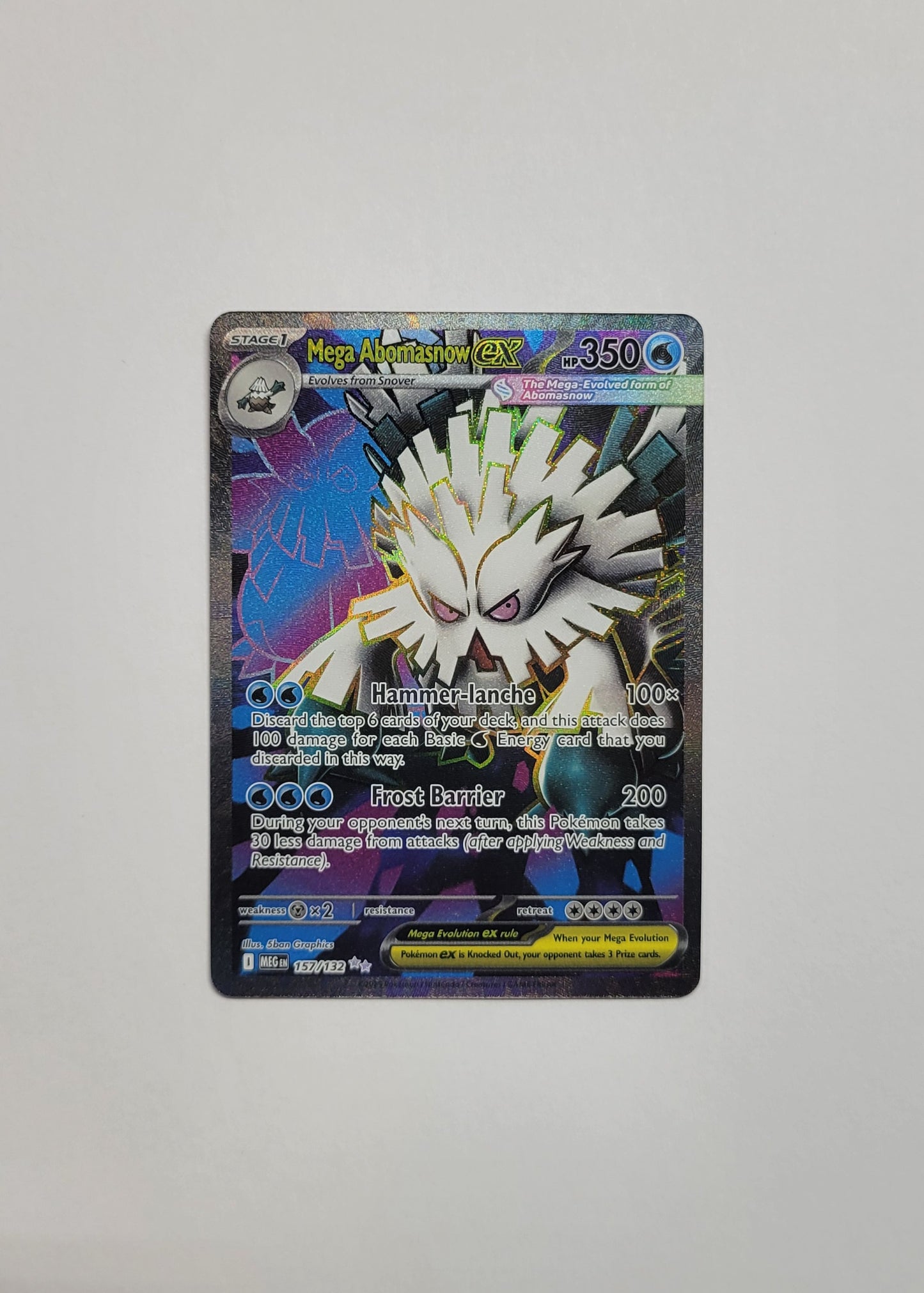 Mega Abomasnow ex 157/132 - Mega Evolution
