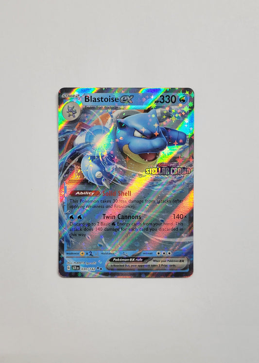 Blastoise ex 030/142 (Stamped) - Stellar Crown
