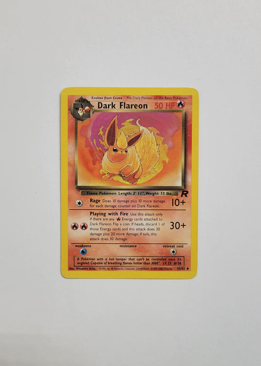 Dark Flareon 35/82 - Team Rocket