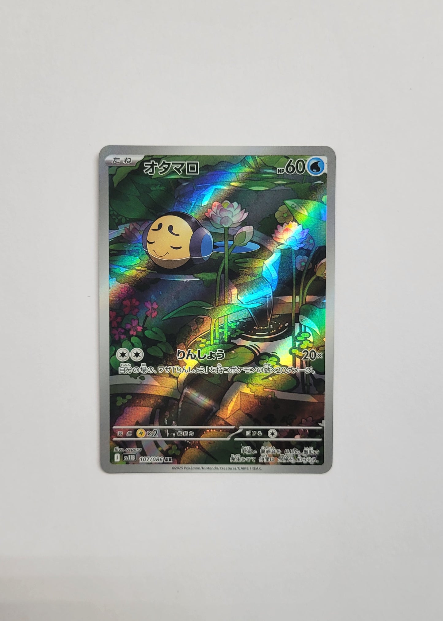 Tympole 107/086 - Black Bolt (Japanese)