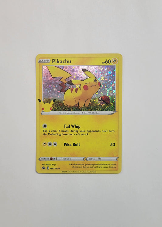 Pikachu SWSH039 - Black Star Promo