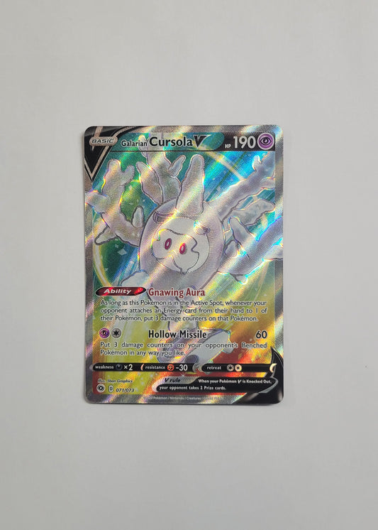Galarian Cursola V 071/073 - Champion's Path
