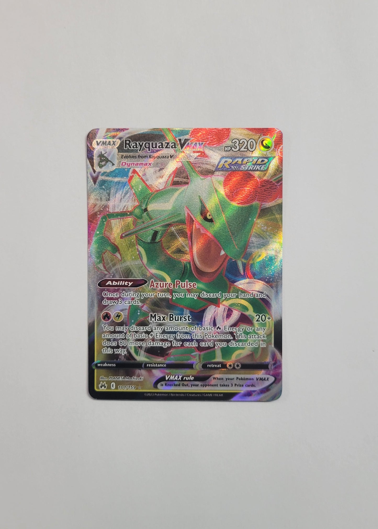 Rayquaza VMAX 101/159 - Crown Zenith