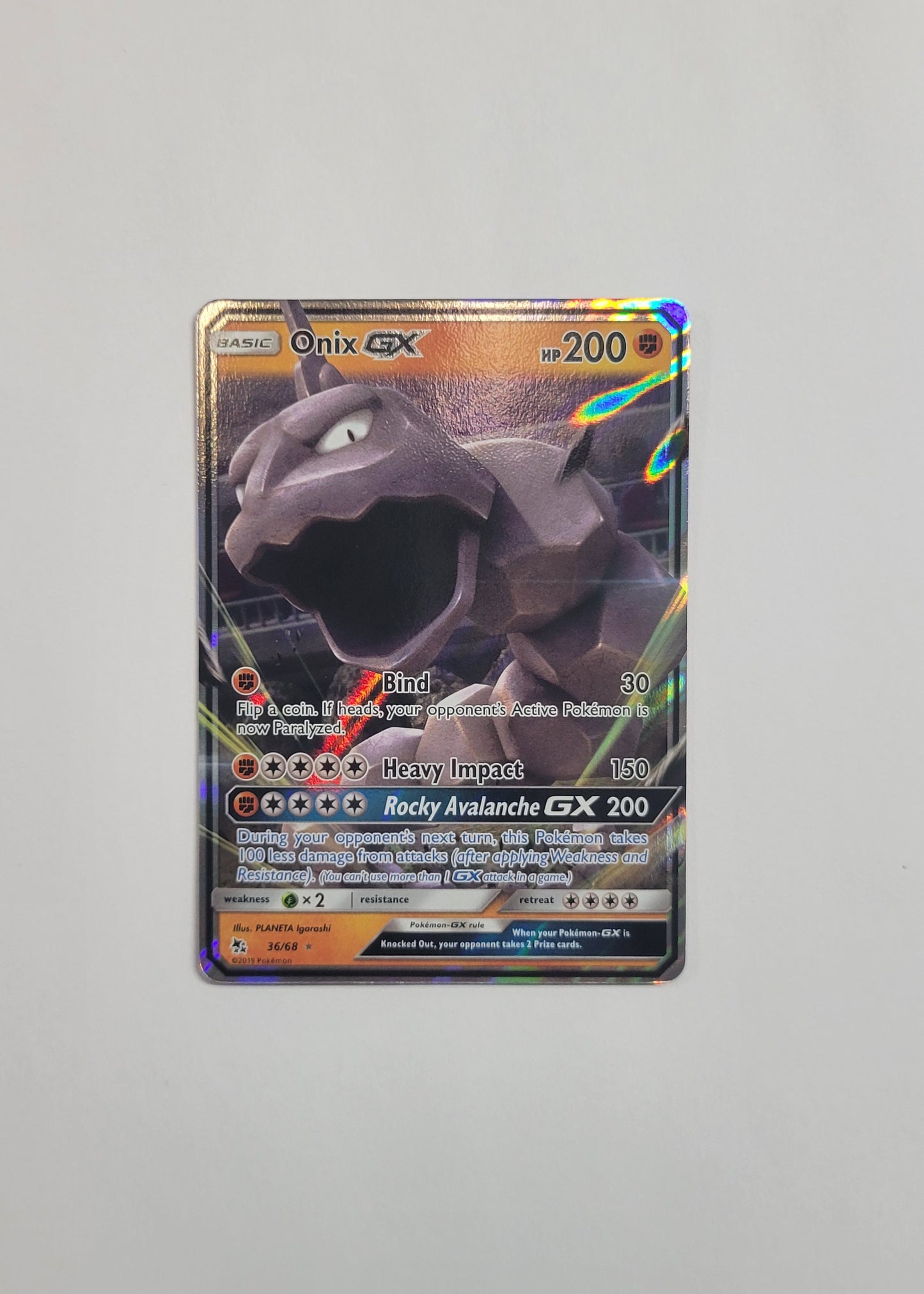 Onix GX 36/68 - Hidden Fates