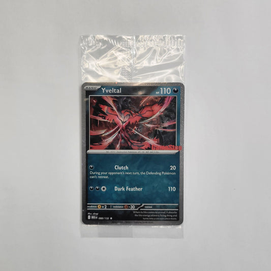 Yveltal 088/132 (Sealed, Gamestop Stamped) - Gamestop Promo