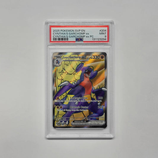 Cynthia's Garchomp SVP204 - Black Star Promo- PSA 9