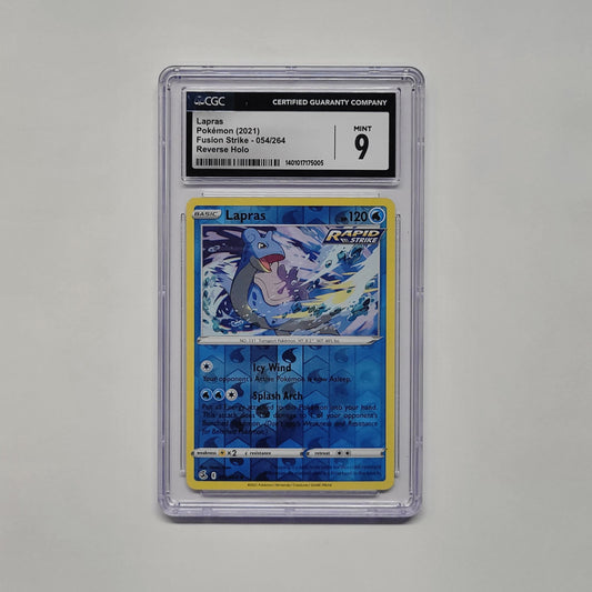 Lapras 054/264 - Reverse Holo - Fusion Strike - CGC 9