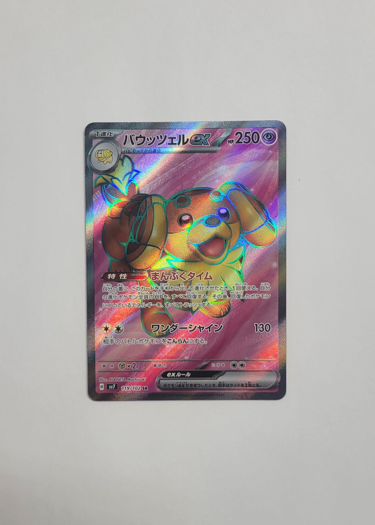 Dachsbun ex 119/102 - Stellar Miracle (Japanese)