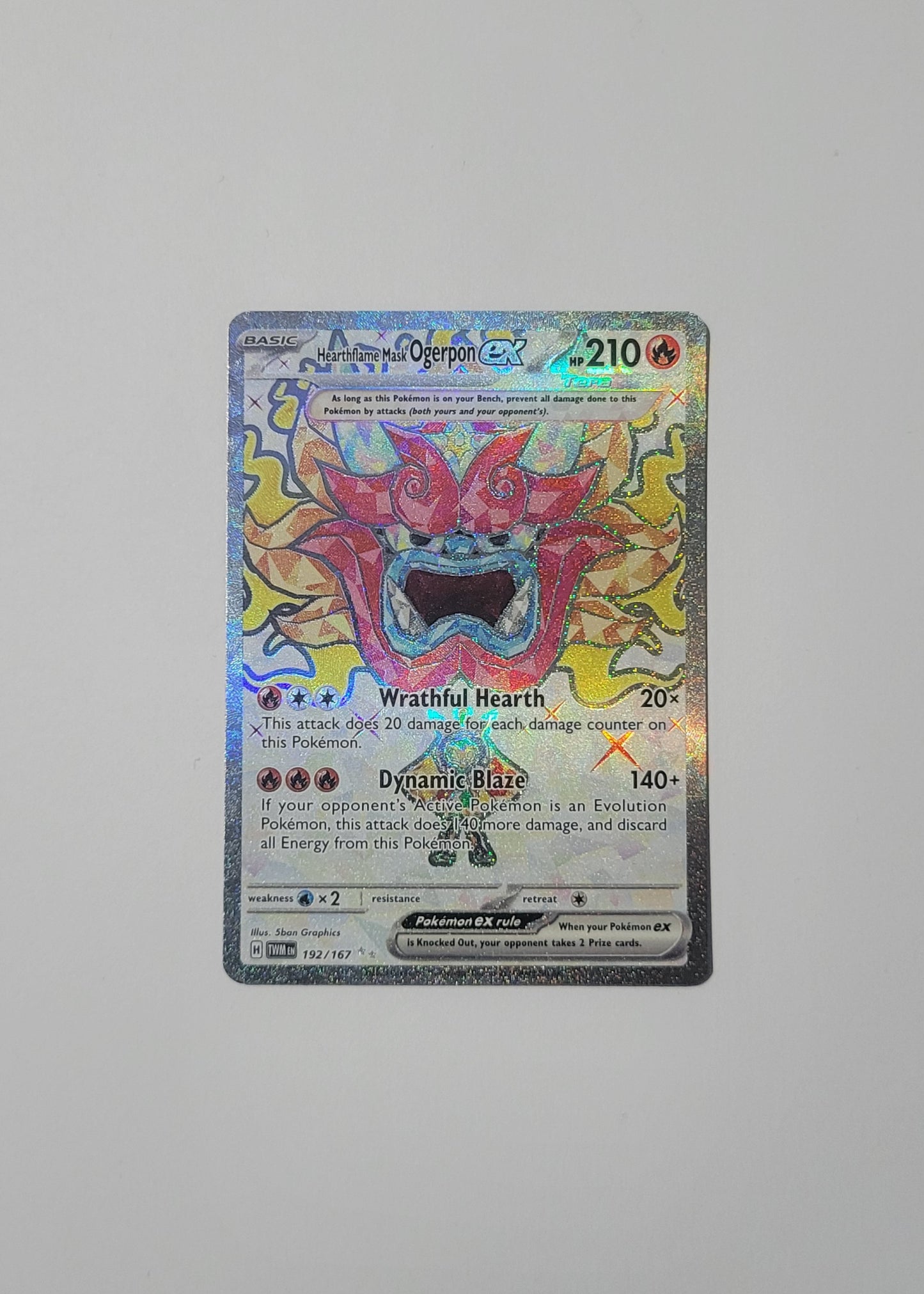 Hearthflame Mask Ogerpon ex 192/167 - Twilight Masquerade