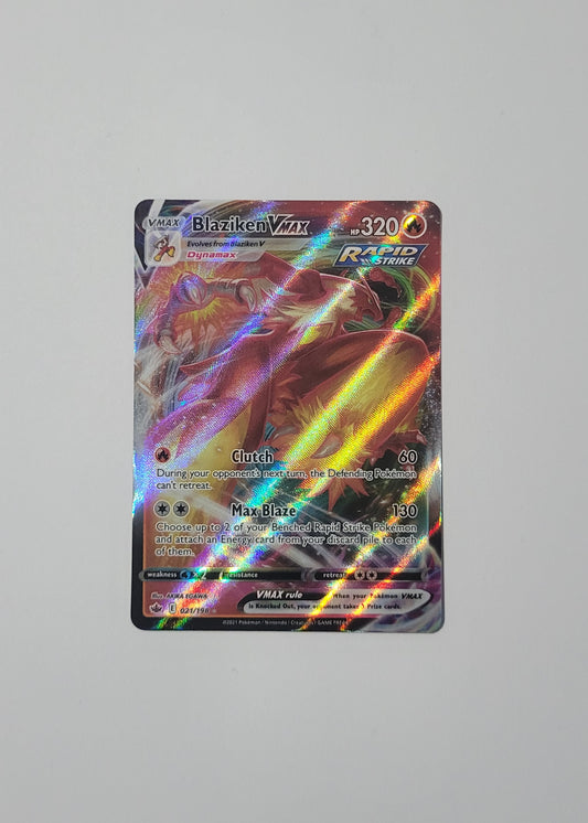 Blaziken VMAX 021/198 - Chilling Reign