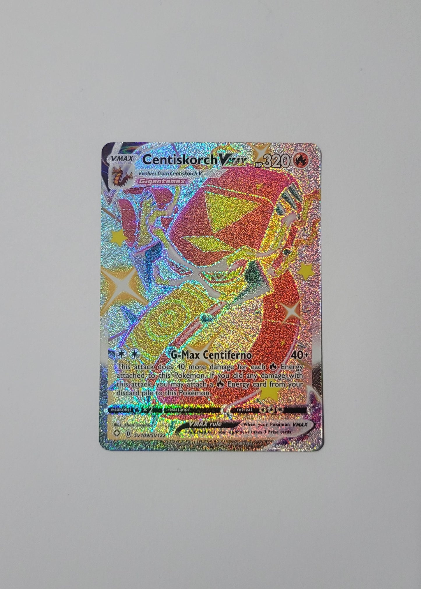 Centiskorch VMAX SV109/SV122 - Shining Fates: Shiny Vault