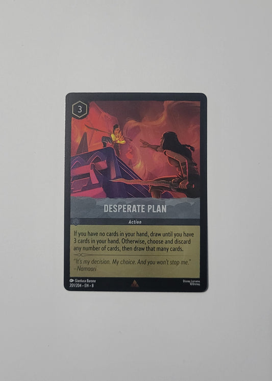 Desperate Plan 201/204 (Foil) - Reign of Jafar