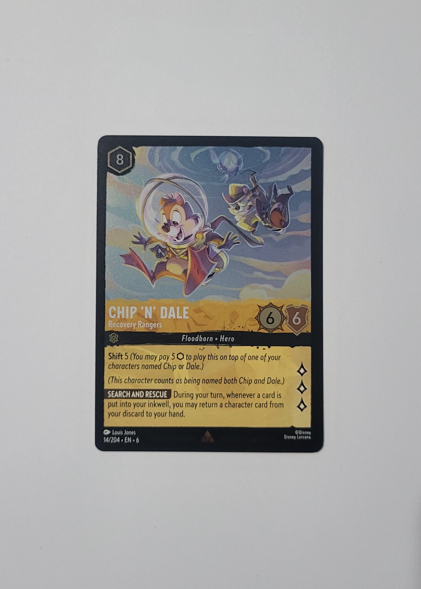 Chip "N" Dale 14/204 (Foil) - Reign of Jafar