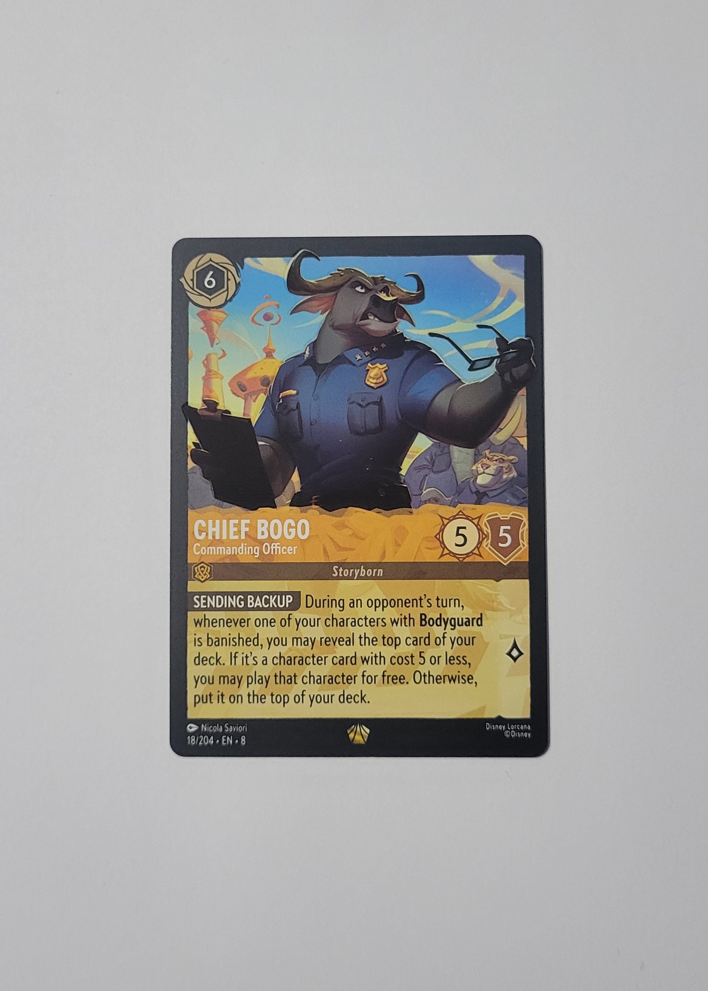 Chief Bogo 18/204 - Reign of Jafar