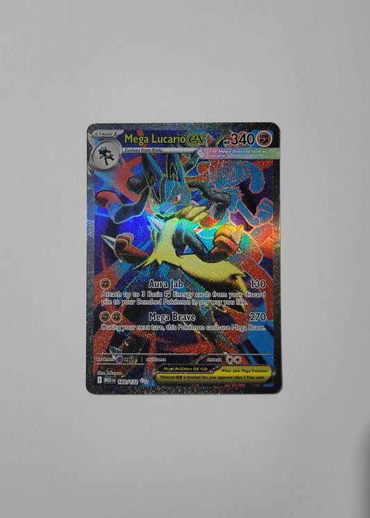 Mega Lucario ex 160/132 - Mega Evolution Base Set