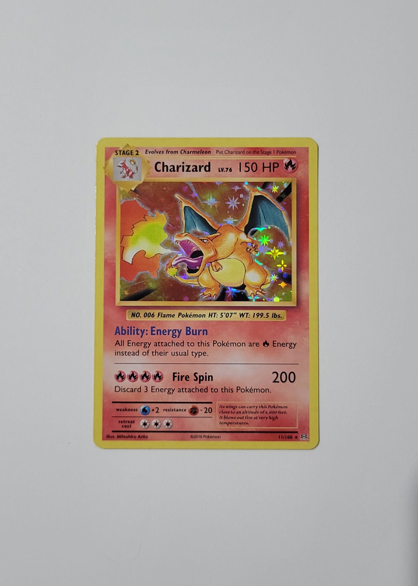 Charizard 11/108 (Holo) - Evolutions