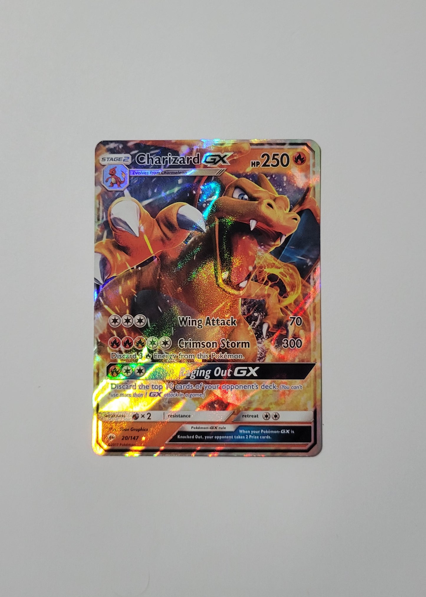 Charizard GX 20/147 - Burning Shadows