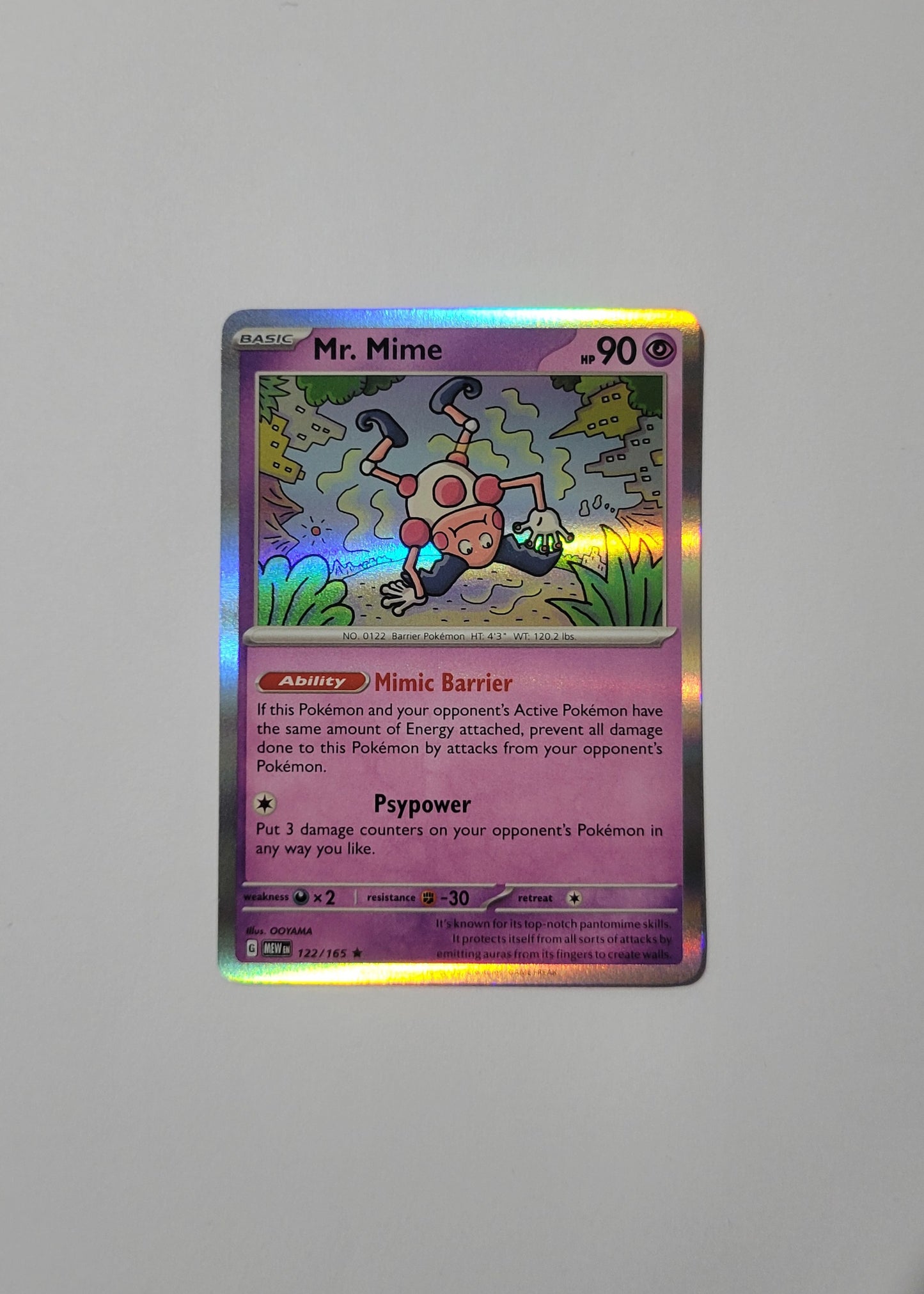 Mr. Mime 122/165 (Holo) - 151