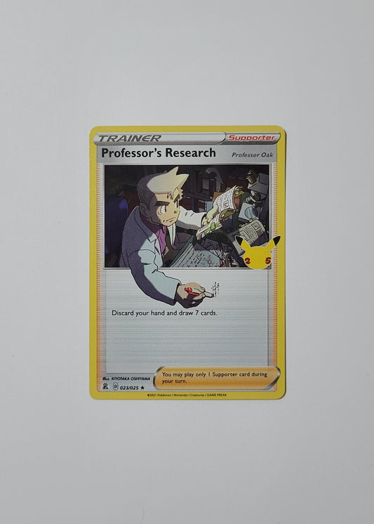 Professor's Research 023/025 - Celebrations