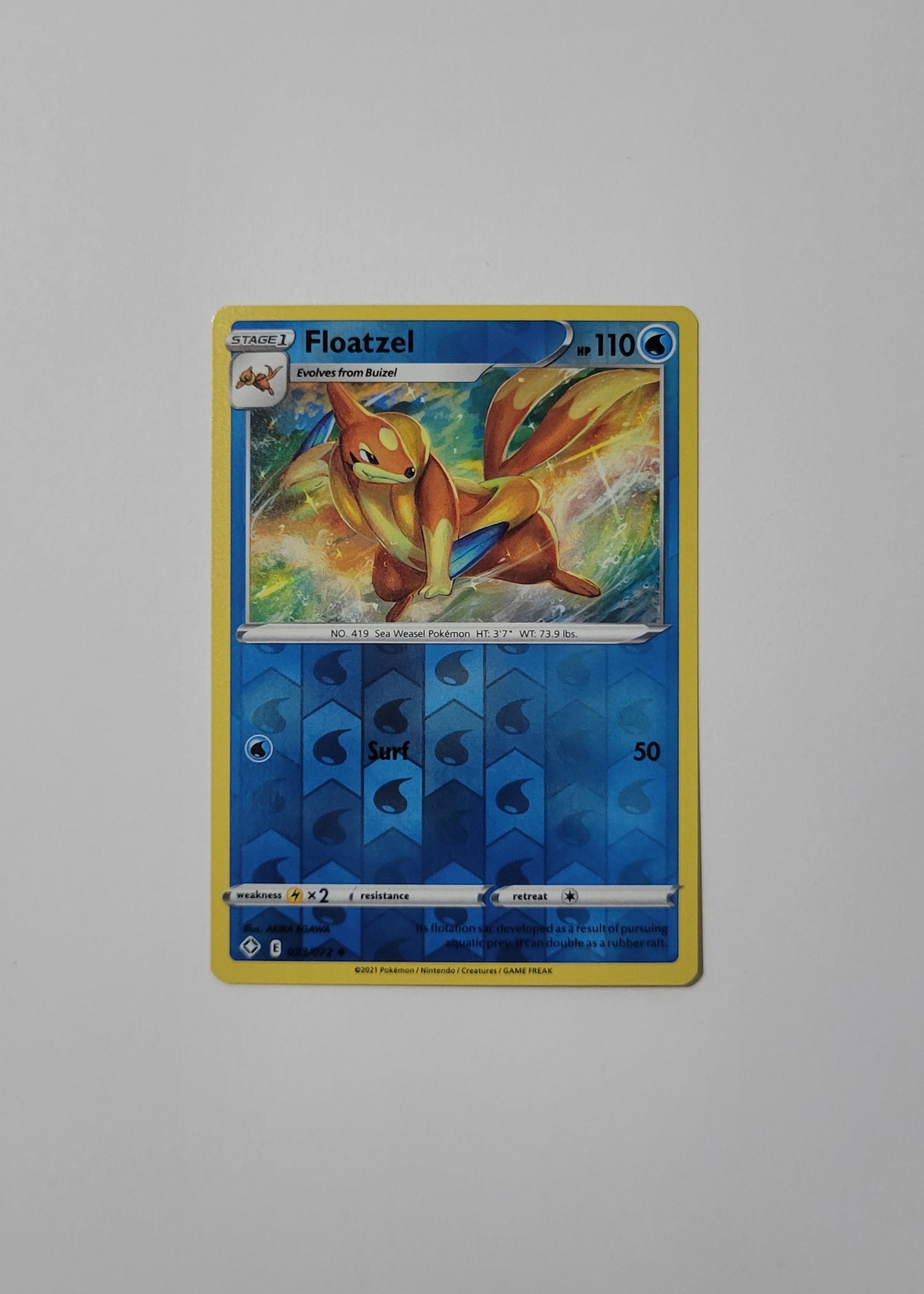 Foatzel 023/072 (Reverse Holo) - Shining Fates