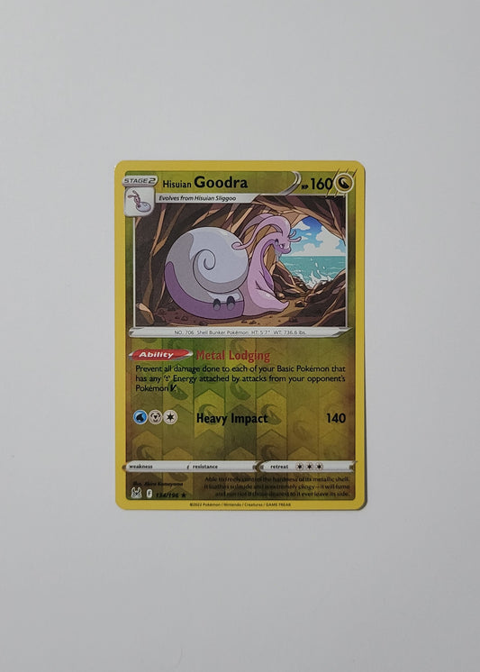 Hisuian Goodra 134/196 (Reverse Holo) - Lost Origin