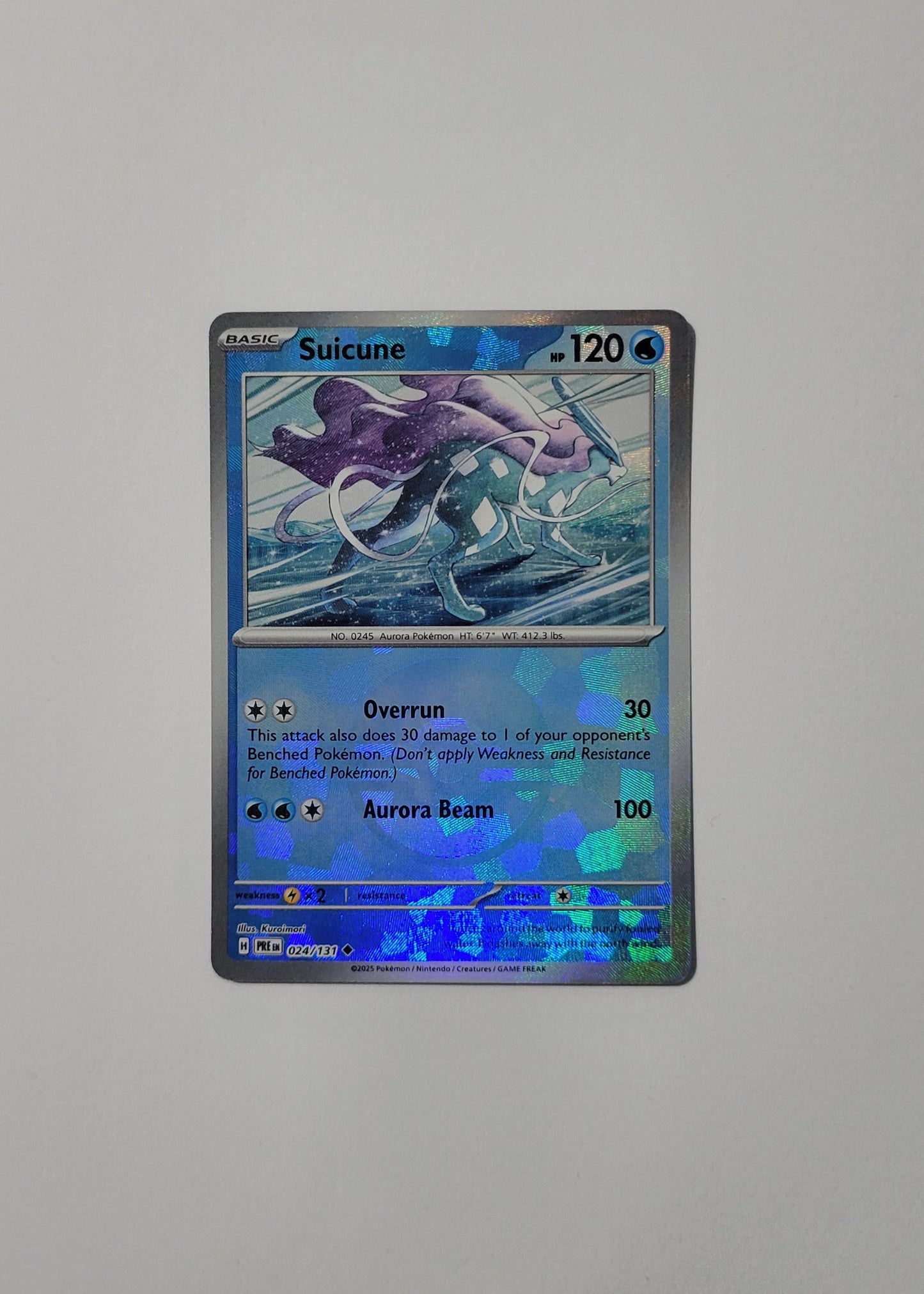 Suicune 024/131 (Poké Ball) - Prismatic Evolutions