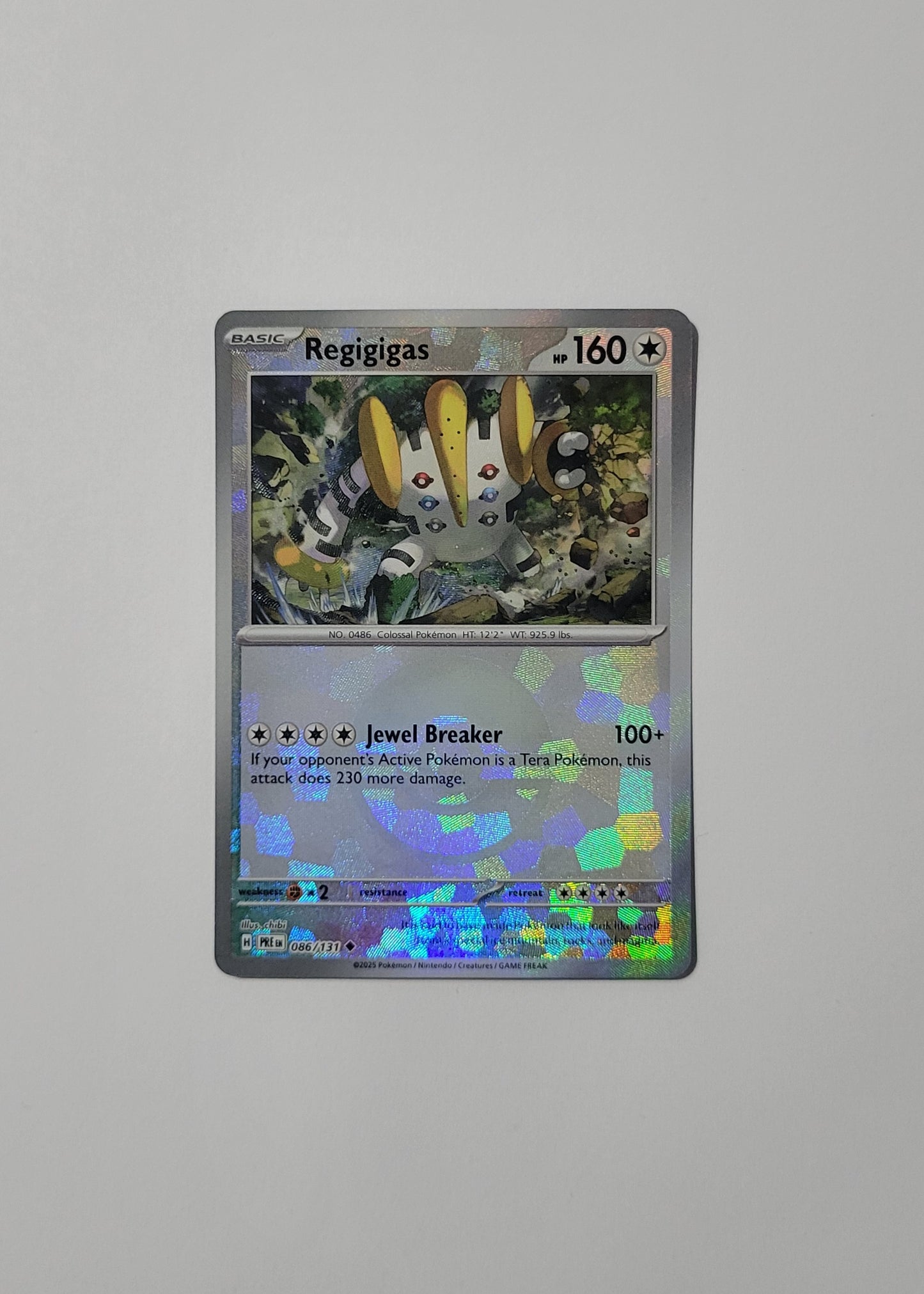 Regigigas 086/131 (Poké Ball) - Prismatic Evolutions