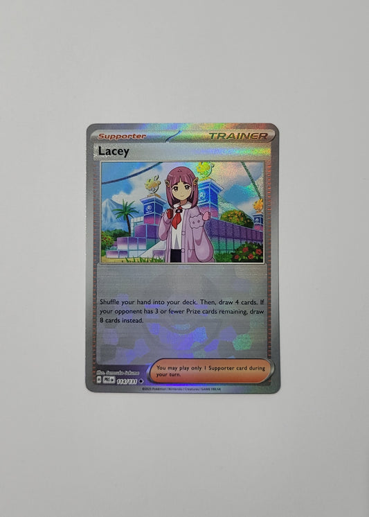 Lacey 114/131 (Poké Ball) - Prismatic Evolutions