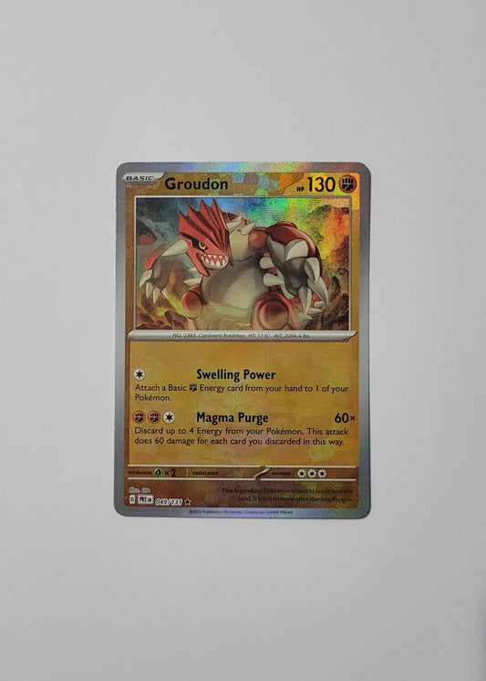 Groudon 049/131 (Poké Ball) - Prismatic Evolutions
