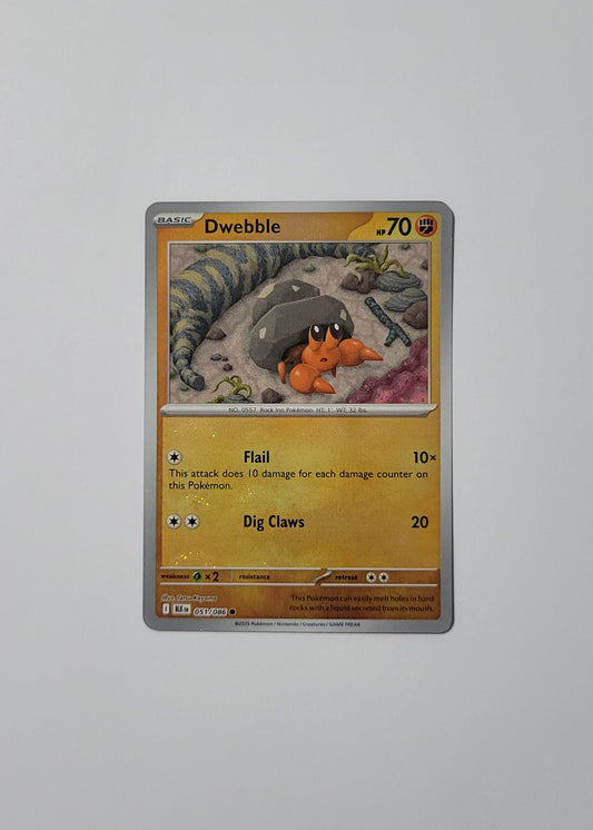 Dwebble 051/086 (Poké Ball) - Black Bolt