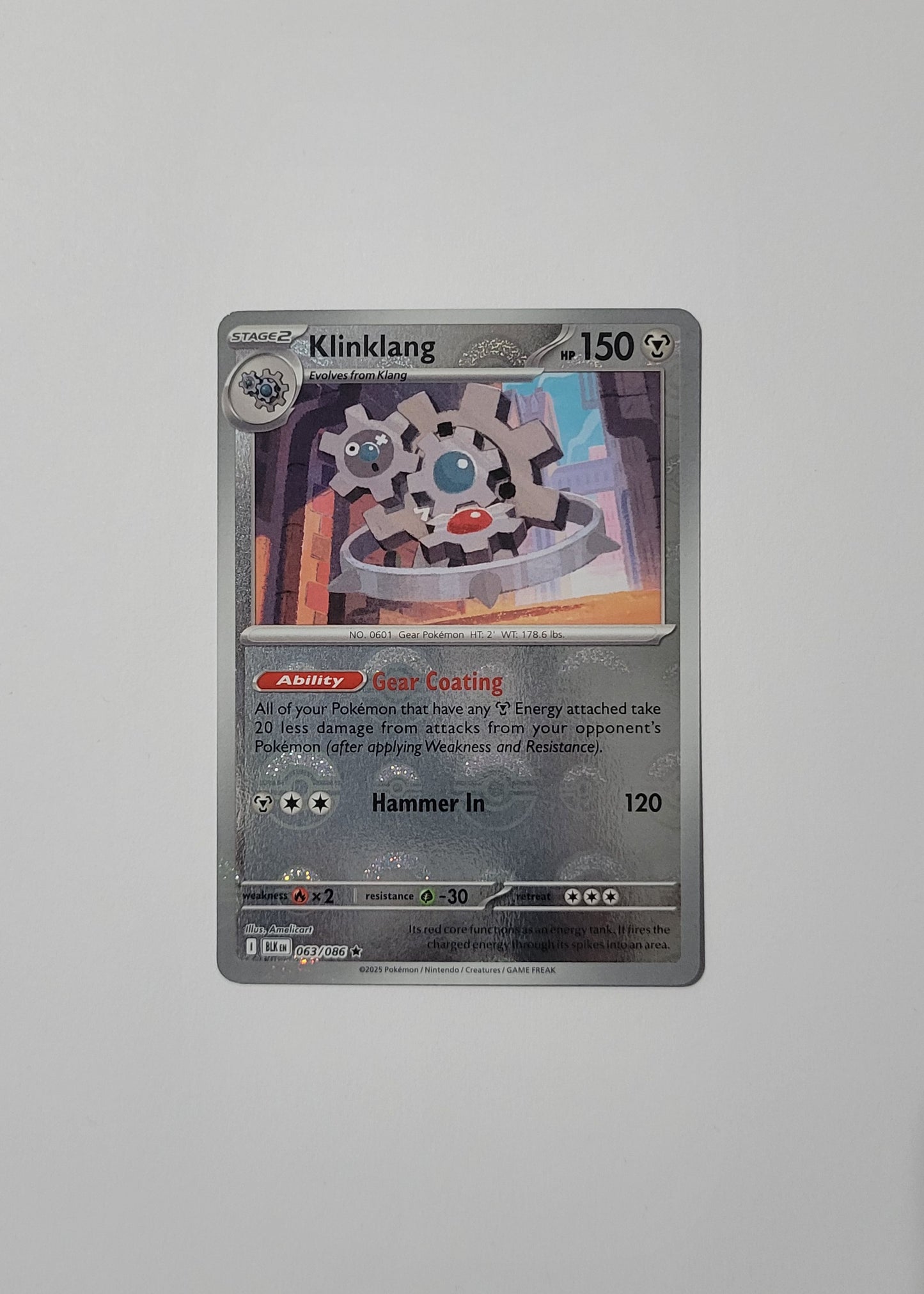 Klinklang 063/086 (Poké Ball) - Black Bolt