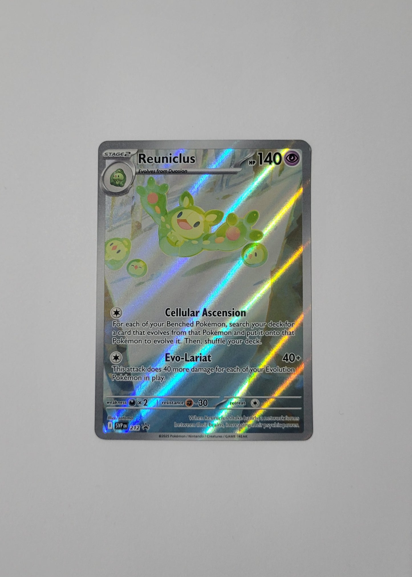 Reuniclus SVP212 - Black Star Promo