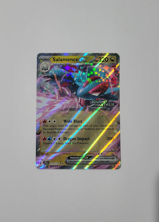 Salamence ex 114/159 (Stamped) - Journey Together