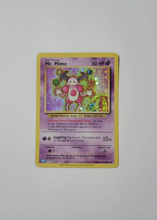 Mr. Mime 013/034 - Trading Card Game Classic