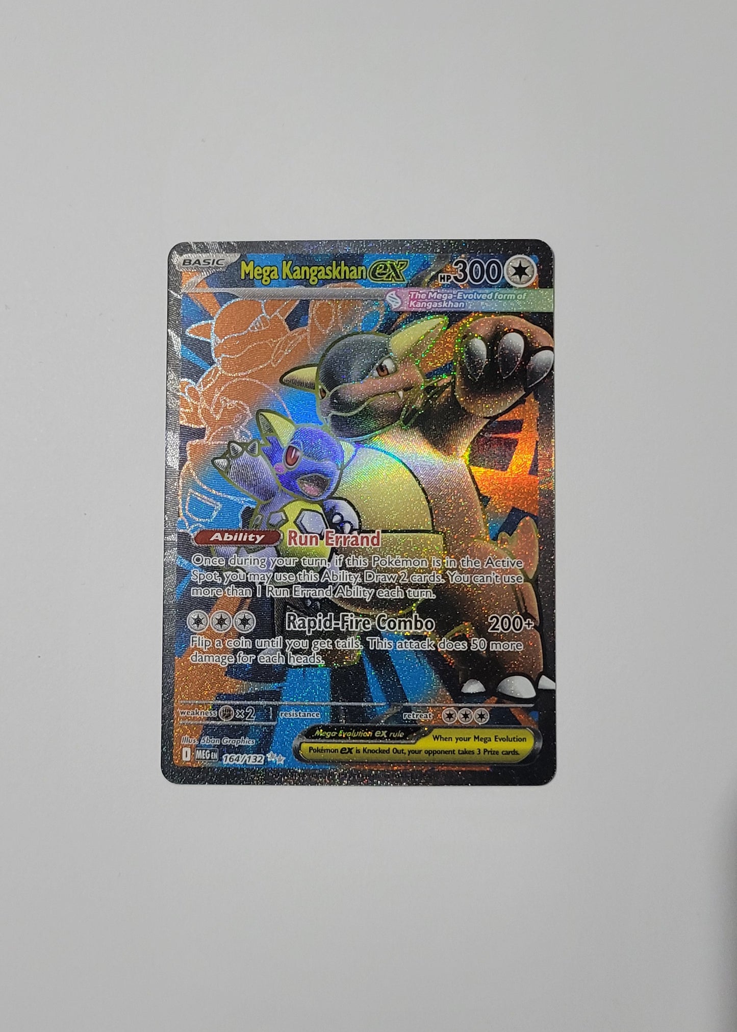 Mega Kangaskhan ex 164/132 - Mega Evolution Base Set
