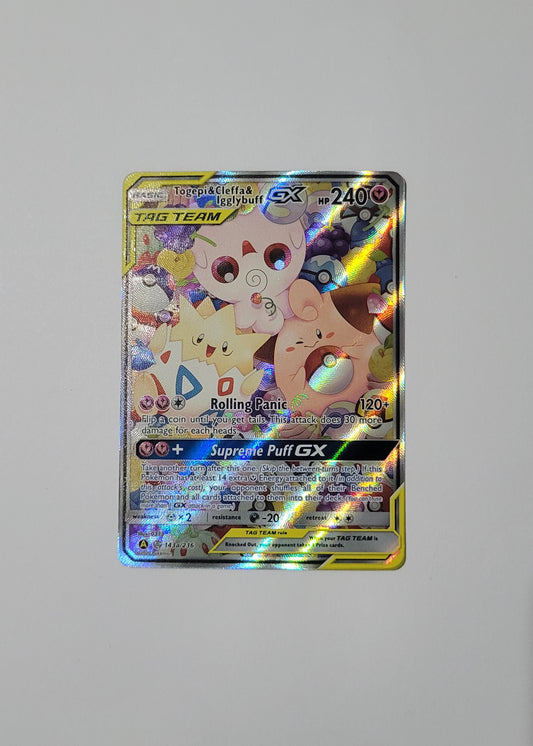 Togepi & Cleffa & Igglybuff GX 143a/236 - Cosmic Eclipse