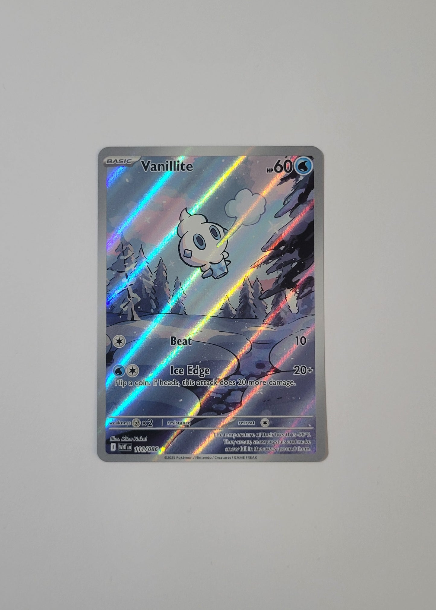 Vanillite 111/086 - White Flare