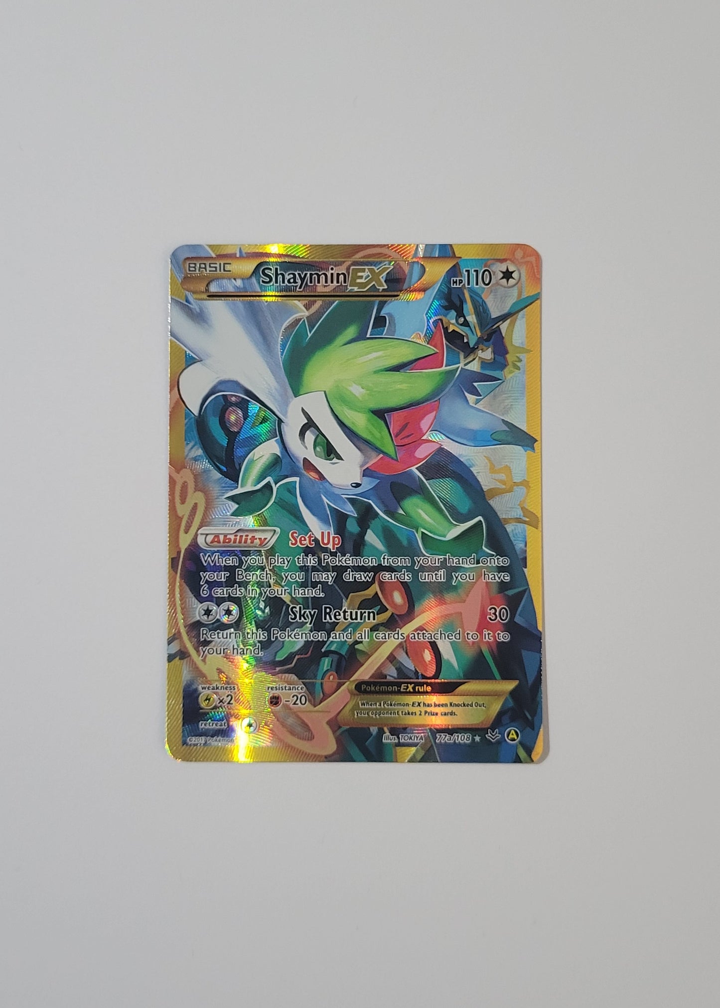 Shaymin EX 77a/108 - Roaring Skies