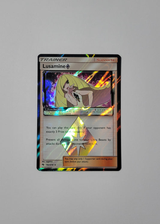 Lusamine Prism Star 182/214 - Lost Thunder