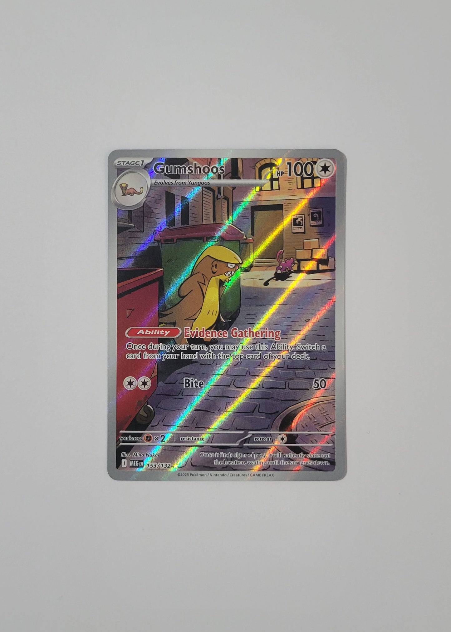 Gumshoos 153/132 - Mega Evolution Base Set