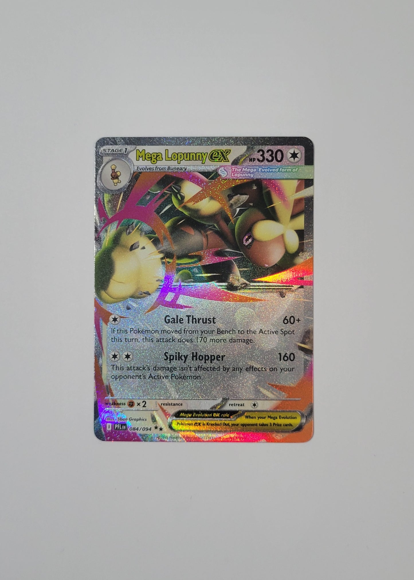 Mega Lopunny ex 084/094 - Phantasmal Flames
