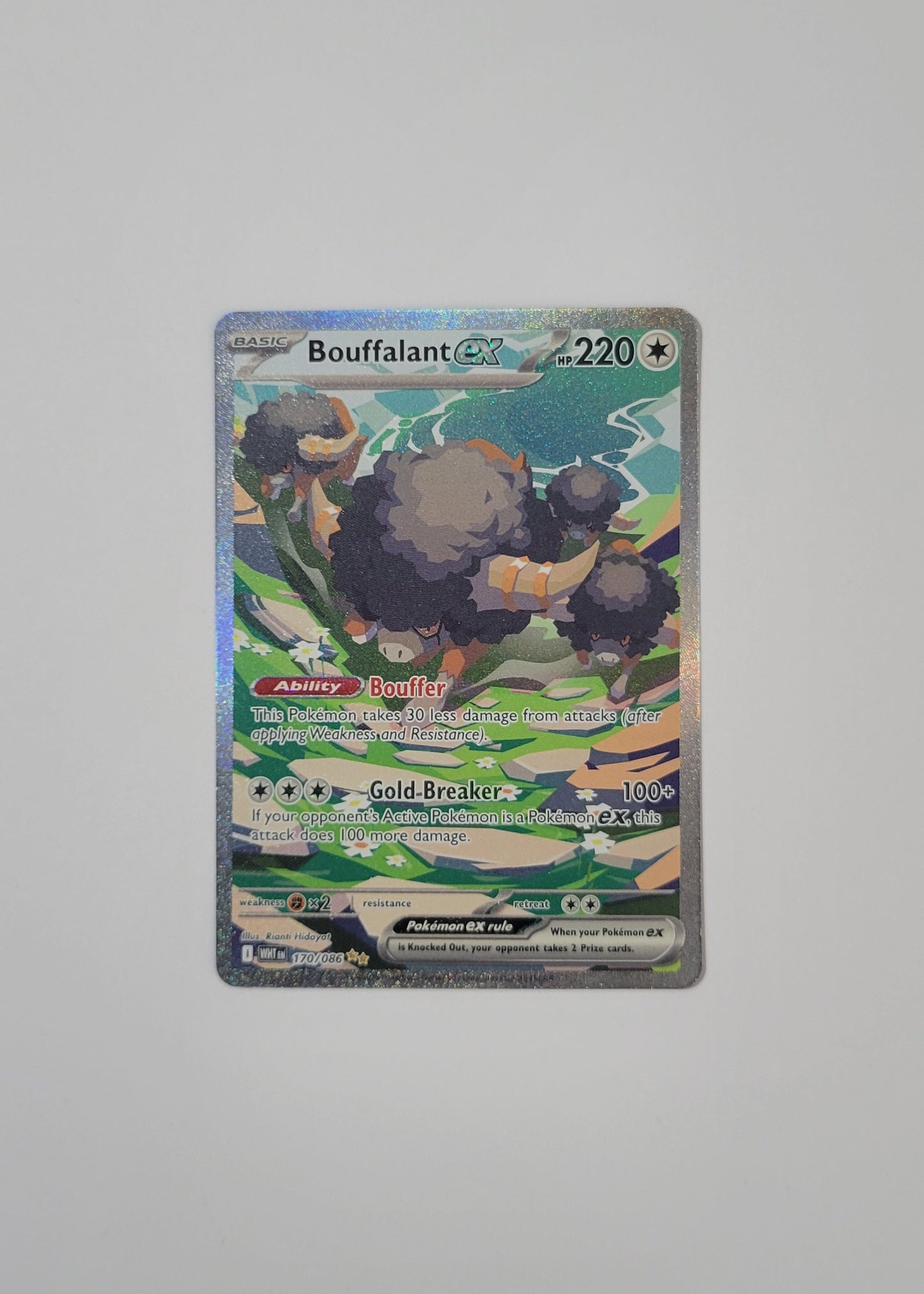 Bouffalant ex 170/086 - White Flare