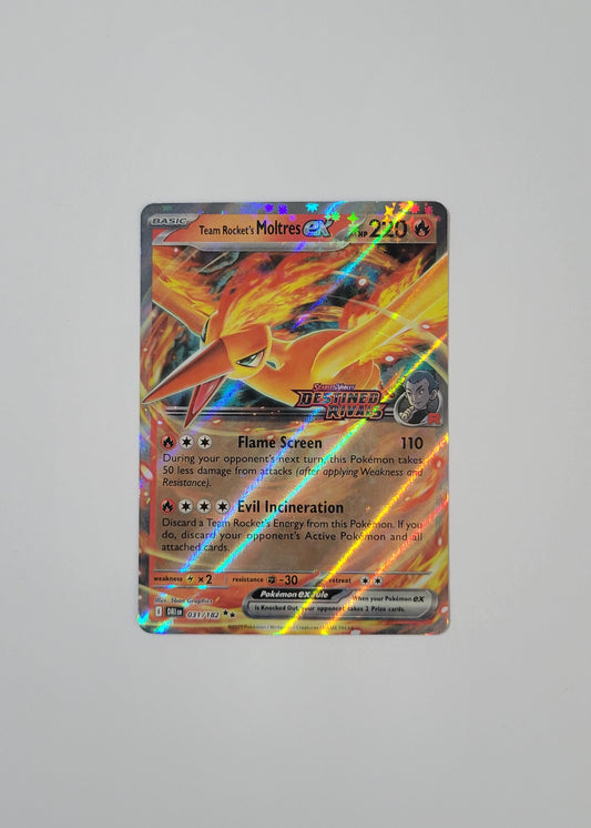 Team Rocket's Moltres 031/182 (Stamped) - Destined Rivals