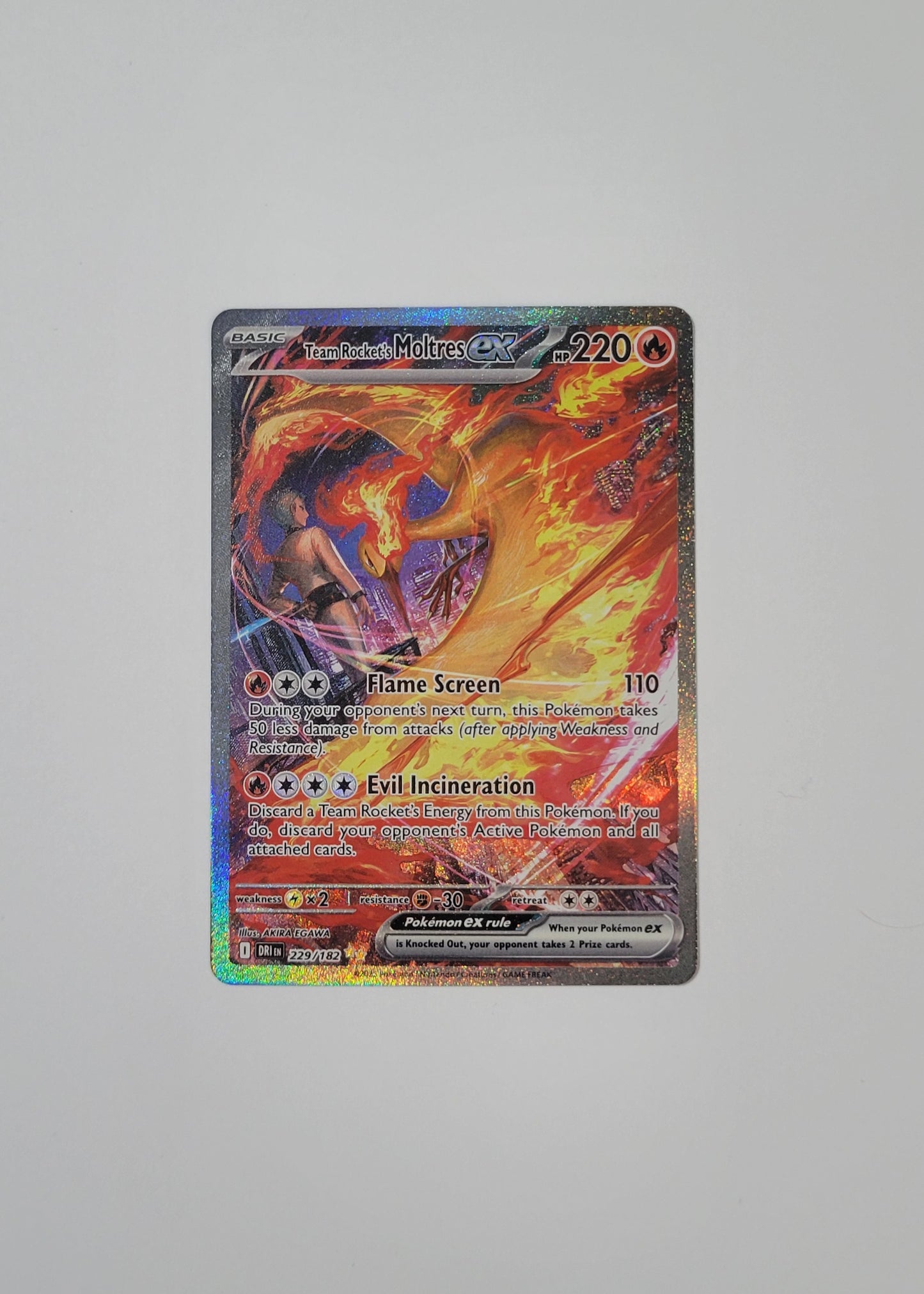 Team Rocket's Moltres 229/182 - Destined Rivals