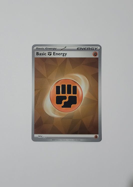Basic Fighting Energy SVE014 (Holo) - Scarlet & Violet Energies